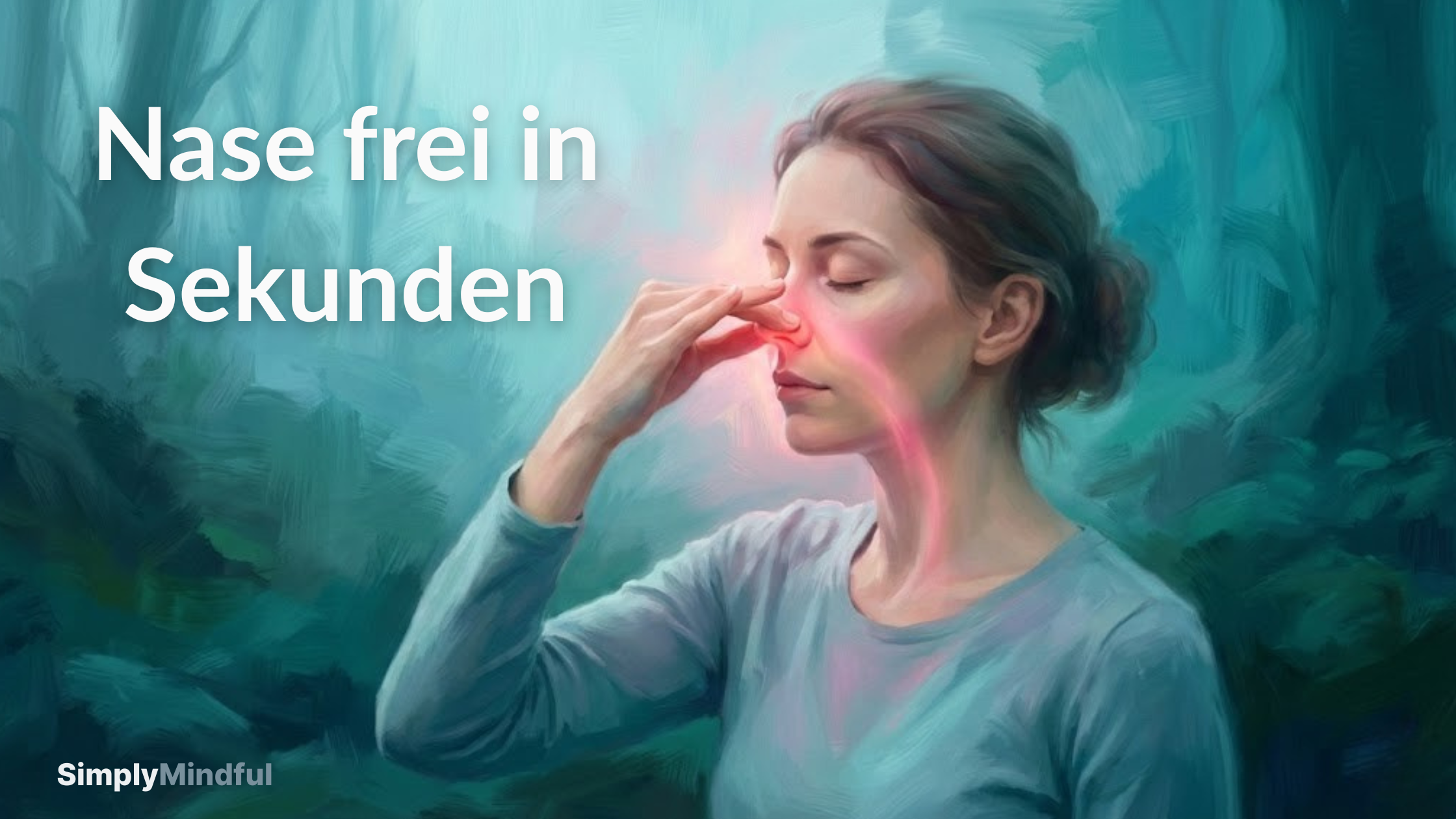 Verstopfte Nase schnell frei bekommen Buteyko-Übungen - SimplyMindful - Timo Stoffel